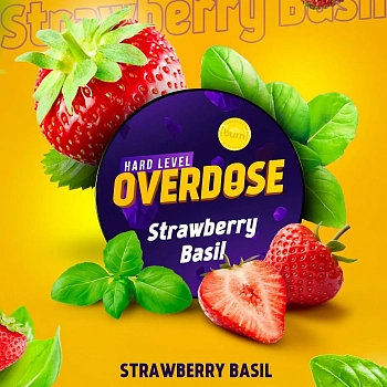 Купить Табак Overdose, 25гр "Strawberry Basil / Клубника-базилик" Табак Overdose, 25гр "Strawberry Basil / Клубника-базилик"