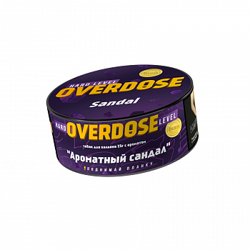 Купить Табак Overdose, 25гр "Sandal / Ароматный сандал" Табак Overdose, 25гр "Sandal / Ароматный сандал"
