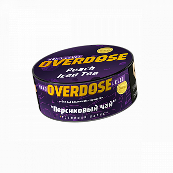 Купить Табак Overdose, 25гр "Peach Iced Tea / Персоковый чай" Табак Overdose, 25гр "Peach Iced Tea / Персоковый чай"