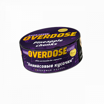 Купить Табак Overdose, 25гр "Pineapple Chunks / Ананасовые кусочки" Табак Overdose, 25гр "Pineapple Chunks / Ананасовые кусочки"