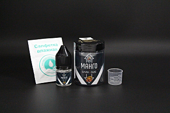Ароматизатор DARK X SIZE XL SHORT+ "Манго" (на 30мл)  + флакон 30мл